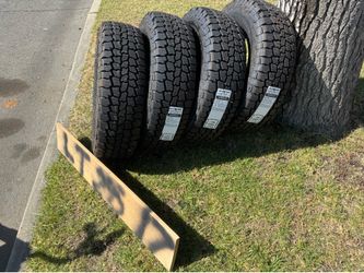 Brand new LT tires