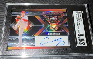 Shohei Ohtan signed card