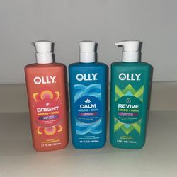 NEW Olly Body Wash - $6 Each 
