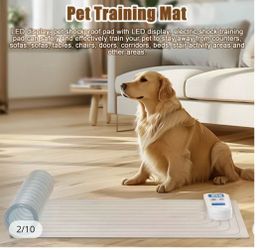 Pet Training Mat with LED Display 30" x 16" #pettraining #animaltraining