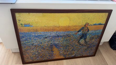 Van Gogh 'The Sower' Framed Art Print