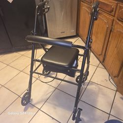 Two Walkers And One Stabilizer For Toilet, Plus One Large WHEELCHAIR