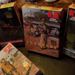 GI JOE DOLLS STILL IN BOXES