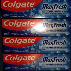 Colgate Max Fresh Toothpastes 