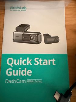 Car front and rear camera recorder