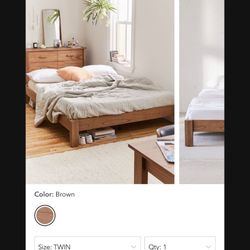 URBAN OUTFITTERS TWIN BED