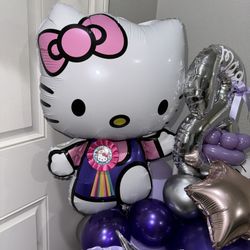 Hello Kitty Celebration Balloons