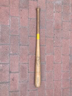 Vintage Sears Roebuck Louisville Slugger Wood Baseball Bat - Painted Band