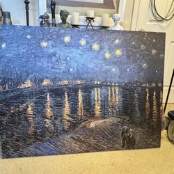Van Gogh Large Canvas Panting Gallery Wrapped