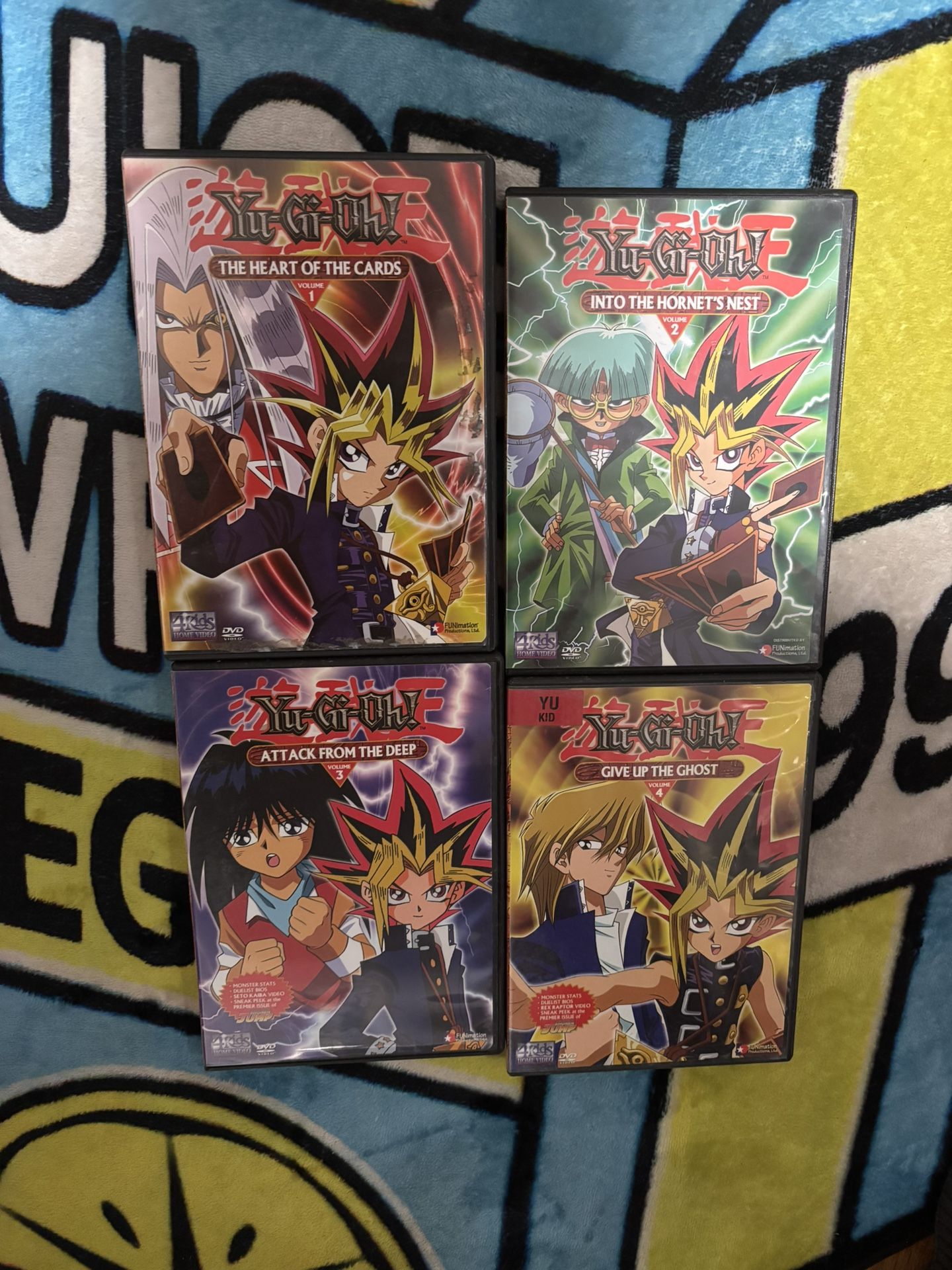 Yu-Gi-Oh! Season 1 Volume 1-4