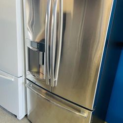 Ge Stainless Steel French Door Refrigerator 