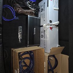 AGM 12V DEEP-CYCLE BATTERIES and Audio Equipment!!