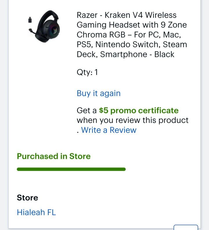 Razer Kraken V4 Wireless 
