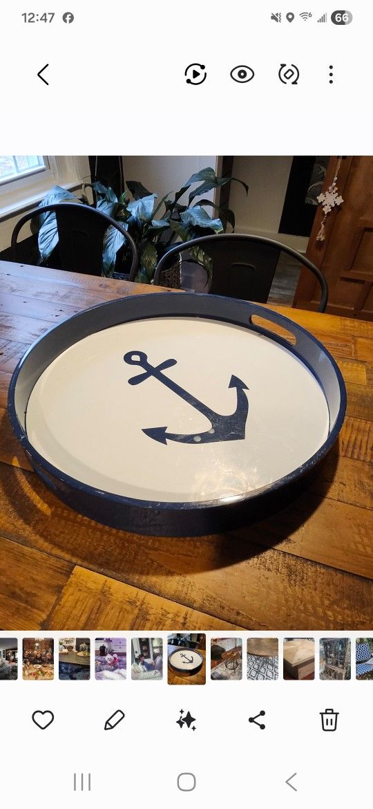 Large Round Tray