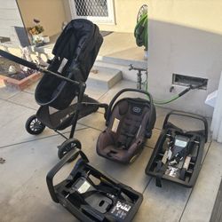 Evenflo Infant Car seat/stroller System With Two Car Bases