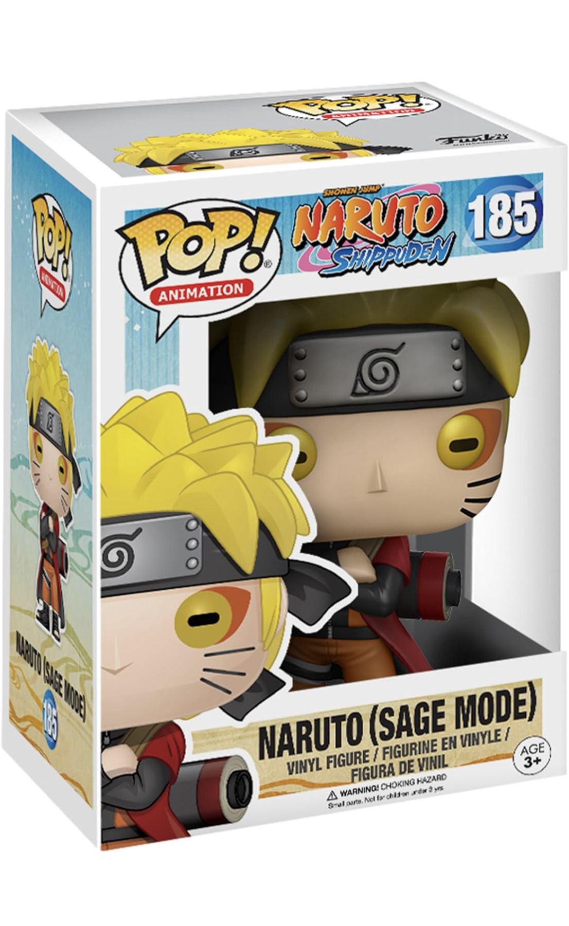 Funko Pop! Animation Naruto Shippuden: Naruto Uzamaki Sage Mode Special Edition Multicolor Exclusive #185