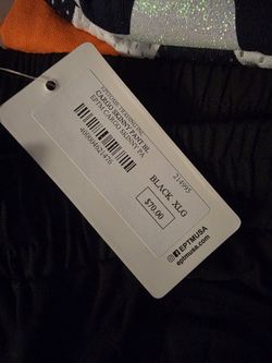 Black cargo pants