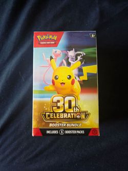 Pokemon 30th Anniversary Booster Bundle