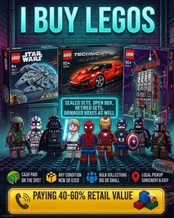 Buying lego sets 🙌🏻