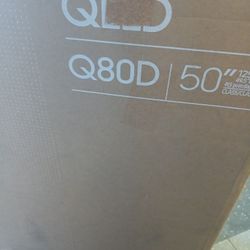 SAMSUNG 50"INCH QLED 4K Q80D