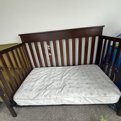 Crib And Mattress 