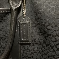 Coach Night Bag All Black 