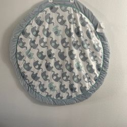 Baby Playmat With Elephants