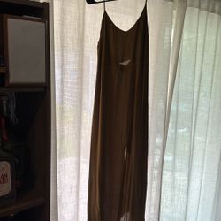 Zara Olive Green Dress