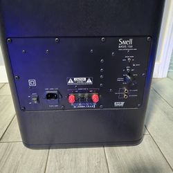Ultra High End Subwoofer From American Made Snell Acoustics Basis 150