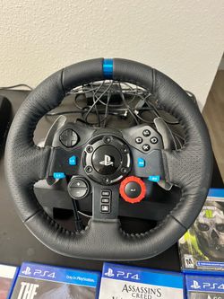 Logitech G29 Racing Wheel & Pedals for PS5/PS4/PC – Excellent Condition – $220 OBO