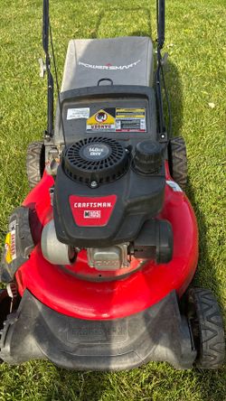 Craftsman push Lownmower with the Bag Works