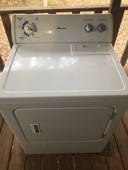 Amana dryer for repair or parts