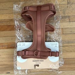 Dog harness (Wild One) size large, Color Cocoa - Brand New!