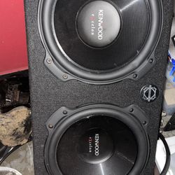 2 12” subwoofers 