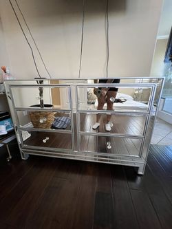 Mirrored Dresser
