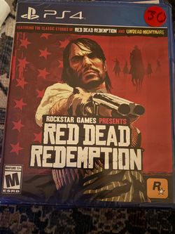 Red dead redemption ps4