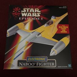 Star Wars Episode 1 Naboo Fighter electronic toy
