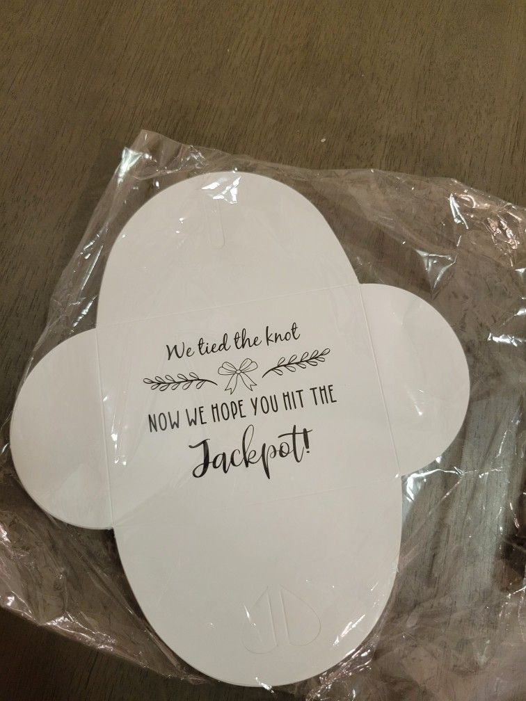 Wedding Lottery Ticket Envelopes (70)