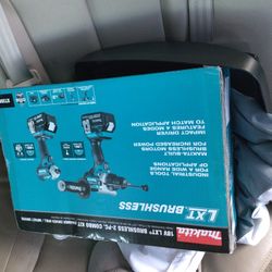 Lxt Brushless 18v Combo Kit (Hammer drill, Impact 