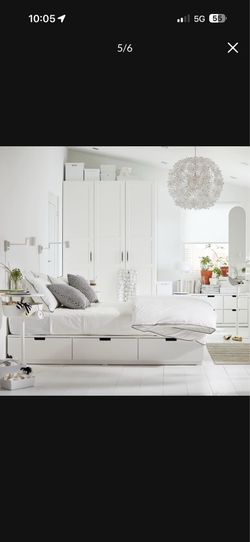 Ikea Bed Frame (contact info removed)7 NORDLI bed