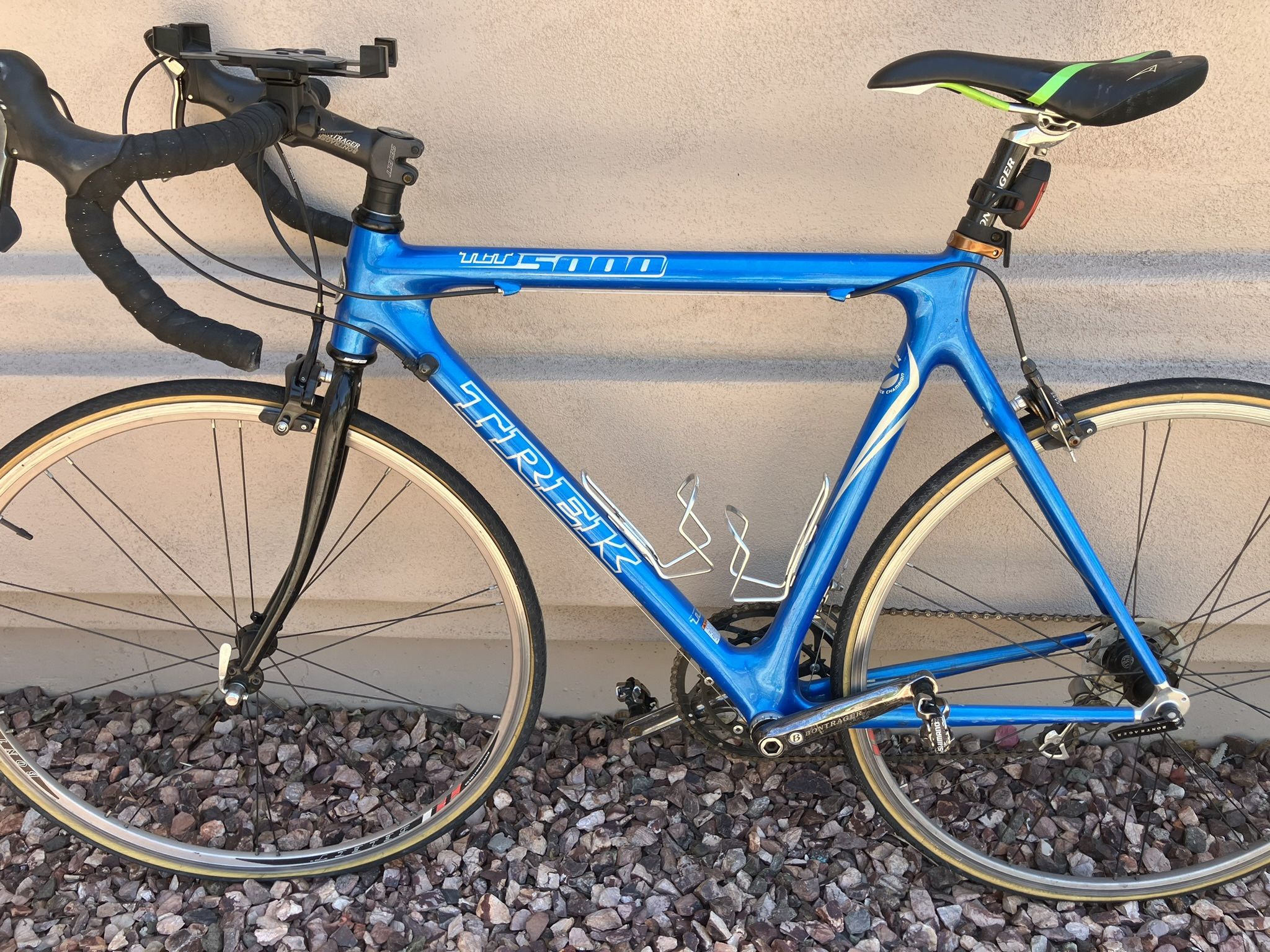 Trek 5000 TCT carbon fiber road bike 58cm