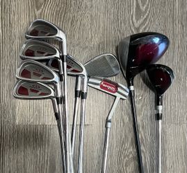 Wilson Dynabounce Golf Club Set Right Handed Irons Putter Driver Woods No Bag
