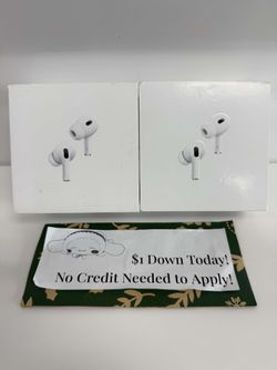 Apple Airpods Pro 2 Wireless Earbuds New - Pay $1 To Take It Home Today and pay the rest later.