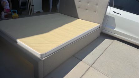 Queen Bed Frame and Boxspring