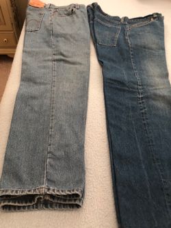 2 pair of men’s Denim Jeans size 36 waist