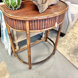Rattan Foyer Table 