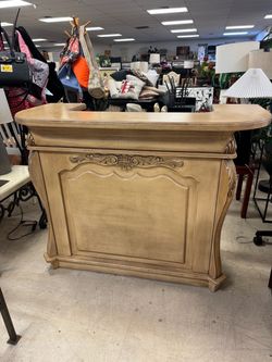 French Provincial Style Bar Cabinet