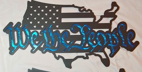 United States "We the People" Wall hanging