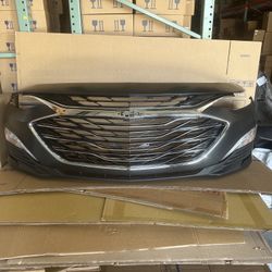 Complete Front Bumper Assembly With Fog Lights And Grilles For 2019 2020 2021 2022 Chevy Chevrolet Malibu