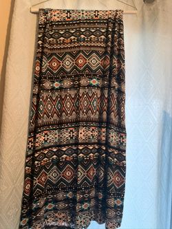 Patterned skirt for women high waisted tight fit